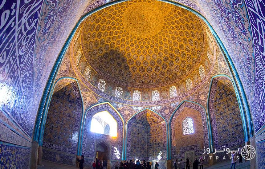 عکس مسجد شیخ لطف الله اصفهان 